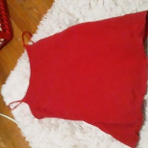 Red Justice tank top size 18/20